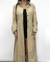 Trench Coat - Casaco comprido bege - Tamanho M - comprar online