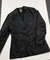 Blazer/jaqueta de couro legitimo preta - vintage - tamanho G - comprar online