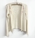 Cardigan bege com detalhes - tamanho M