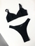 Conjunto de lingerie preta vintage - Tamanho M - novo na internet