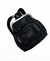 Mochila preta dos anos 90 - couro - comprar online