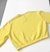 Moletom amarelo apeluciado - Tamanho M na internet