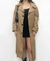 Trench Coat - casaco comprido bege - Tamanho G/GG na internet