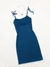 Vestido azul médio - tamanho G