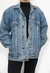 Jaqueta jeans vintage - tamanho G/GG - comprar online