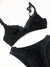 Conjunto de lingerie preta vintage - Tamanho M - Nova na internet
