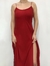 Vestido vermelho longo - tamanho M