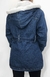 Jaqueta jeans parka forrada de pelos - nova - tamanho G - loja online