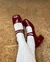Sapato de boneca/salto alto vermelho - tamanho 36