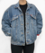 Jaqueta jeans vintage - tamanho G - comprar online