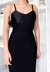 Vestido preto midi - tamanho M/G - Angel brechó