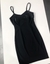 Vestido preto midi - tamanho M/G - loja online