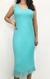 Vestido verde água - Tamanho M
