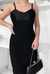 Vestido preto midi - tamanho M/G - comprar online