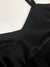 Vestido preto midi - tamanho M/G