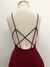 Vestido vinho de alcinha - Tamanho M - Angel brechó