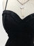 Vestido de veludo preto - tamanho M - loja online