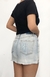 Saia jeans clara - Tamanho 34/36 - Angel brechó