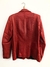 Imagem do Jaqueta/blazer vermelho de couro legítimo - Tamanho G
