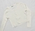 Cardigan branco - tamanho G na internet