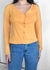 Cardigan amarelo - Tamanho M