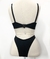 Conjunto de lingerie preta vintage - Tamanho M - novo - comprar online