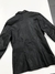 Blazer/jaqueta de couro legitimo preta - vintage - tamanho G - loja online