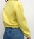 Moletom amarelo apeluciado - Tamanho M - loja online
