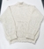 Suéter de tricô off white - tamanho G