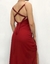 Vestido vermelho longo - tamanho M na internet