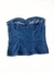 Imagem do Blusa jeans tomara que caia - Tamanho M