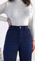 Calça mom jeans azul vintage - Tamanho 38