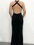 Vestido longo preto - tamanho M - comprar online
