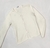 Cardigan branco - tamanho M na internet