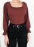 Blusa ciganinha manga comprida - Tamanho M