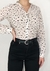 Camisa branca de estrelas - Tamanho M