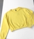 Moletom amarelo apeluciado - Tamanho M - comprar online