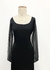 Vestido preto gótico/festa- tamanho M - comprar online