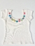 Blusa branca com detalhes - tamanho M na internet