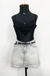 Saia/mini saia jeans clara - tamanho 38