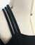 Vestido preto detalhe transpassado - Tamanho P/M - loja online