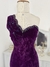 Vestido de veludo roxo - tamanho P na internet