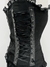 Corselet preto gótico - tamanho P - Angel brechó