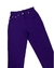 Calça roxa vintage de cintura alta - tamanho 34 - comprar online