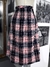 Saia xadrez vintage - tamanho M - comprar online