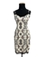 Vestido de flores bege - tamanho M