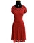 Vestido vermelho-tamanho G