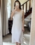 Vestido branco longo - tamanho M na internet