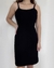 Vestido preto de veludo - tamanho G - comprar online