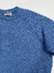 Suéter azul de lã - tamanho G - loja online